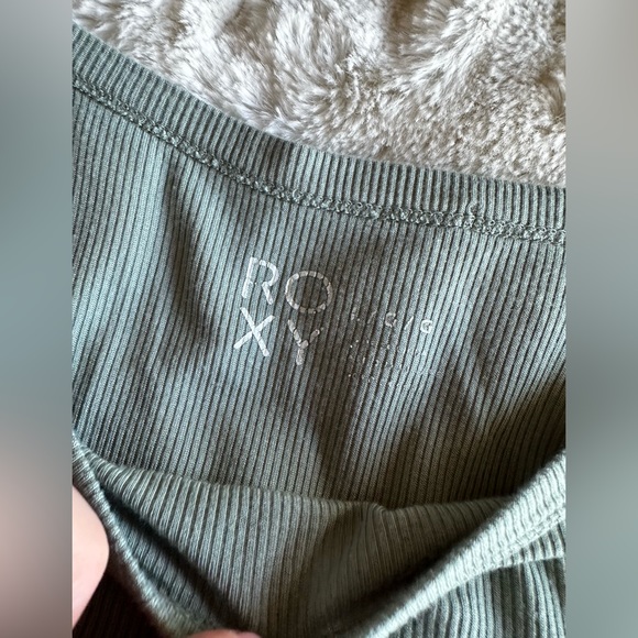 💓 Roxy vintage loose blouse top stretchy large - Picture 2 of 2